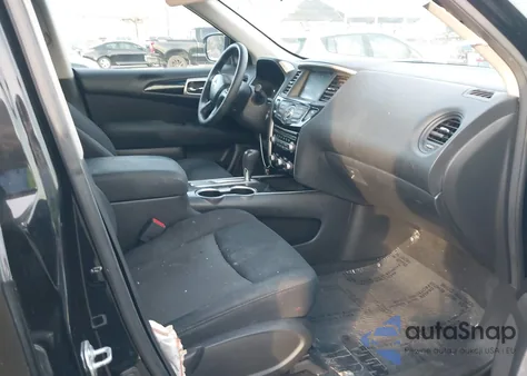 2017 Nissan Pathfinder S z USA, uszkodzony, nr VIN 5N1DR2MNXHC607750